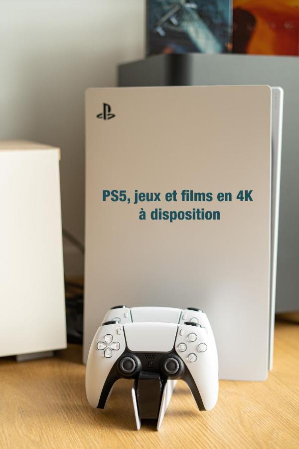 Capsule Nature & Photos - Jacuzzi - Netflix & Home Cinema - Ps5 & Jeu Thun-Saint-Martin 외부 사진